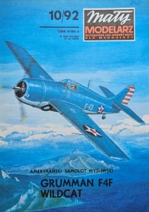 Mały Modelarz (1992) - 10/1992 - Samolot Grumman F4F Wildcat
