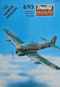 Mały Modelarz (1993) - 06/1993 - Samolot Hawker Typhoon