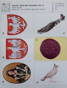 IS Ilustracje Samoprzylepne - Poczet królów Polski nr 027 - naklejki