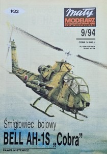 Mały Modelarz (1994) - 09/1994 - Śmigłowiec Bell AH-1S Cobra