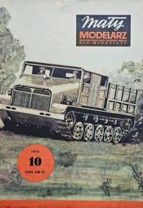 Mały Modelarz (1976) - 10/1976 - Ciągnik Mazur D-350