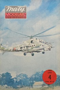 Mały Modelarz (1982) - 04/1982 -  Śmigłowiec Mi-24