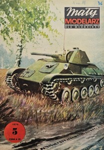 Mały Modelarz (1979) - 05/1979 - Czołg T-70