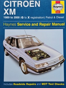 Citroen XM 1989 - 2000 - instrukcja napraw Haynes