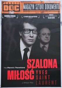 Szalona miłość - Yves Saint Laurent - reż. Pierre Thoretton 2010 - DVD