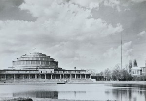 Pocztówka - Wrocław - Hala Ludowa - fot. J. Siudecki