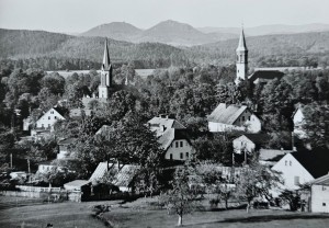 Pocztówka - Miłków - Widok ogólny - fot. J. Korpal