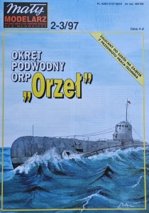 Mały Modelarz (1997) - 02-03/1997 - Okręt podwodny ORP Orzeł