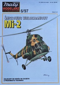 Mały Modelarz (1997) - 06/1997 - Śmigłowiec Mi-2