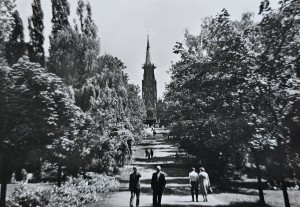 Pocztówka - Piekary Śląskie - Kościół neogotycki - fot. K. Jabłoński