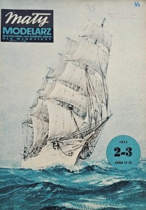 Mały Modelarz (1979) - 02-03/1979 - Żaglowiec Dar Pomorza