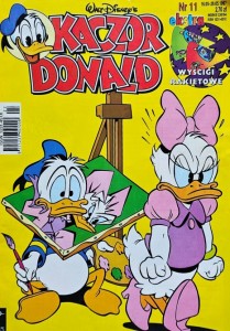 Kaczor Donald (0081) - 11/1997 + dodatek: gra Rakietowy wyścig