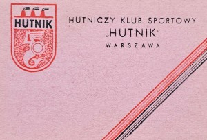 Hutniczy Klub Sportowy "Hutnik" Warszawa - Legitymacja członka wspierającego