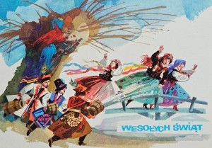 Pocztówka - Wesołych Świąt (15) - il. M. Orłowska-Gabryś