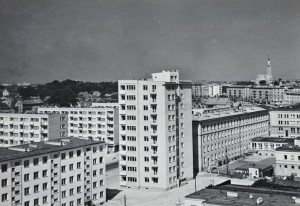 Pocztówka - Białystok - Osiedle "Centrum" - fot. T. Sumiński