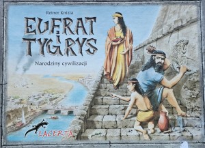 Reiner Knizia - Eufrat i Tygrys - Narodziny cywilizacji - wyd. 2007 Lacerta, gra planszowa, edycja polska
