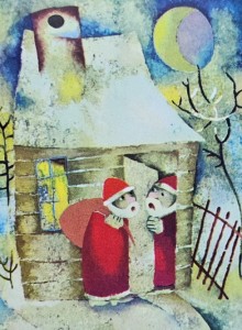 Karnet - Wesołych Świąt - il. Antoni Boratyński (02)