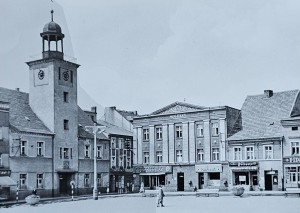 Pocztówka - Rybnik - Rynek - fot. J. Kosidowski