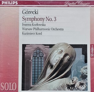 Joanna Kozłowska, Orkiestra Symfoniczna Filharmonii Narodowej, Kazimierz Kord - Henryk Górecki: Symphony No. 3 - CD wyd. 1994