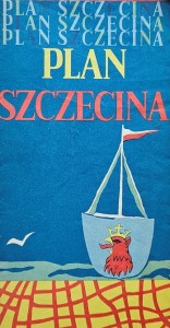 Szczecin - plan Szczecina - wyd. 1972