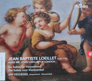 Jan Devlieger - Jean Baptiste Loeillet: Six Suites for Harpsichord - CD wyd. 2018