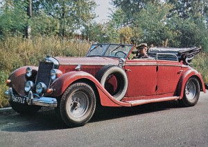 Pocztówka - Mercedes Benz model 320 - fot. A. Pisarski