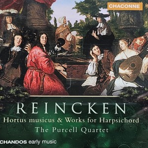 The Purcell Quartet - Johann Adam Reincken: Hortus Musicus & Works For Harpsichord - CD wyd. 2001