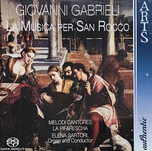 Melodi Cantores, La Pifarescha, Elena Sartori - Giovanni Gabrieli: La Musica per San Rocco - CD wyd. 2012