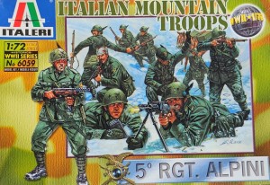 Alpini - Italian Mountain Troops / 6059 Italeri 1:72