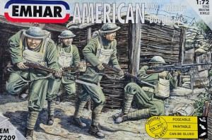 American WWI Infantry Doughboys /  7209 Emhar 1:72