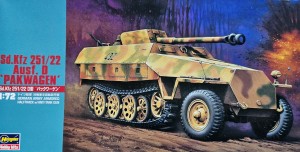 SD.KFZ 251/22 Ausf. D Pakwagen / 31145 Hasegawa 1:72