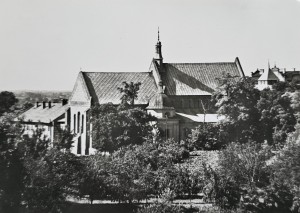 Pocztówka - Sandomierz - Późnoromański kościół św. Jakuba - fot. J. Korpal