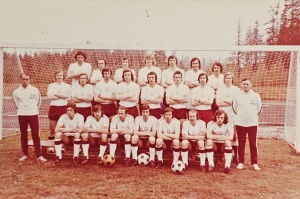 Pocztówka - Polska kadra narodowa na X Mistrzostwa Świata w piłce nożnej 1974 - fot. T. Kubiak, A. Kossobudzki