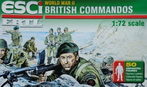 World War II British Commandos / P210 ESCI ERTL 1:72