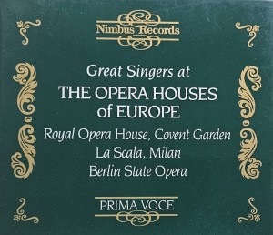 Great Singers at the Opera Houses of Europe - 3CD wyd. 1994