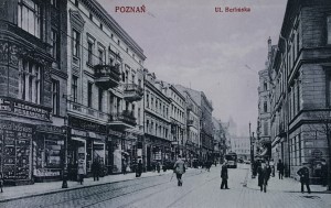 Pocztówka Poznań - Posen - ul. Berlińska