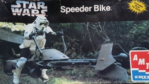 Star Wars Speeder Bike / AMT Ertl - model do sklejania