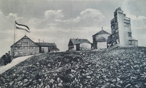Pocztówka Karkonosze Riesengebirge - Die Schneekoppe