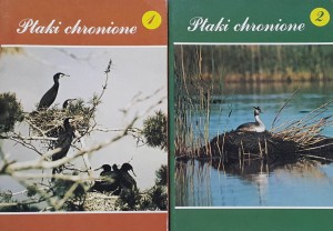 Ptaki chronione 1 i 2 - zestaw pocztówek - 18 sztuk