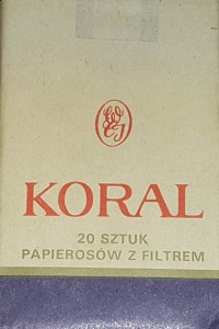 Koral - papierosy kolekcjonerskie