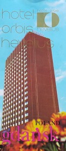 Hotel Orbis Hevelius Gdańsk - folder reklamowy
