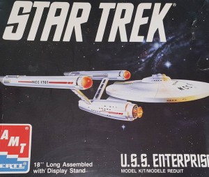 Star Trek - U.S.S. Enterprise / AMT Ertl - model do sklejania