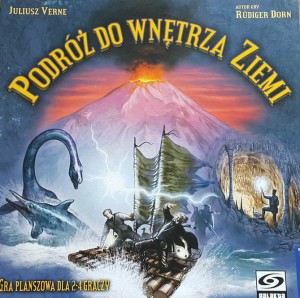 Podróż do wnętrza Ziemi - gra planszowa