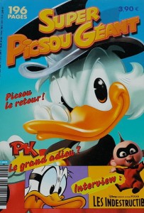 Super Picsou Geant 124 - Kaczor Donald - wyd. Francja