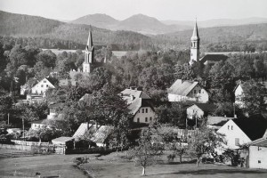 Pocztówka Miłków - Widok ogólny - fot. J. Korpal