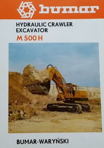 Bumar Waryński - M 500 H - prospekt folder